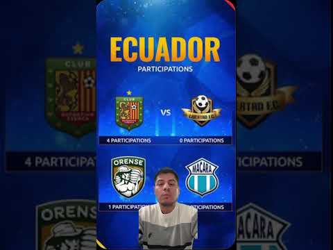 🇪🇨🔥 ¡Atentos Ecuador! Estos son los HORARIOS de nuestros equipos en la Sudamericana ⏰⚽#viral