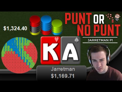 Punt or No Punt?! Jarretman Has NO CLUE What to Do Vs 'UBER Genius' at $2000NL?! Part 1