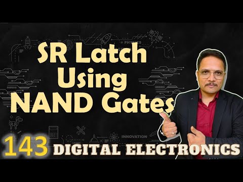SR Latch using NAND gates Circuit Working and Truth Table Digital Electronics SRLatch