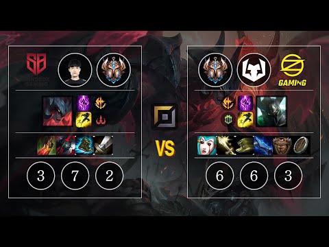 SB OnFleek Aatrox vs OZ Juhan Mordekaiser Top - KR Patch 10.12
