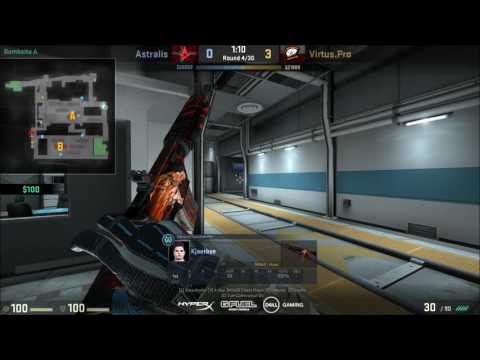 Kjaerbye(Astralis) vs Virtus.Pro / ELEAGUE Major 2017 Grand Final map 3! CS:GO POV