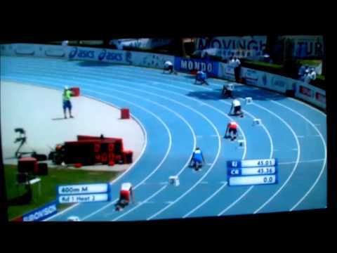 Luka Janezic, Rieti 2013 - 400m