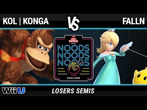 KoL | Konga vs falln - Losers Semis - NOODS NOODS NOODS - Oakland Edition (Smash 4)