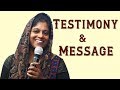 Hindi Testimony Message Sister Persis John