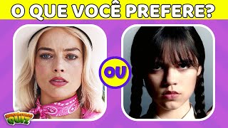 O QUE VOCÊ PREFERE? SER A BARBIE OU SER A WANDINHA? Jogo das Escolhas