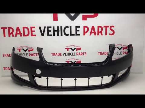 Fits Skoda Fabia 2010-2014 Front Bumper Primed video