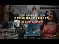 Premium Preset Pack Giveaway How To Installed Camera Raw Presets Free Download Pack