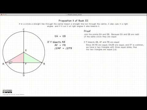 Euclid's Elements Book 3 - Proposition 3