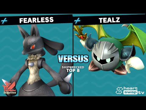 Shipwrecked - Top 8: Fearless (Lucario) vs Tealz (Meta Knight/Falco)