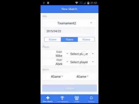 Soft Tennis Match Log video thumbnail