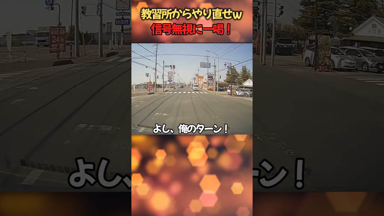 信号機の意味を知らない？右折矢印を完全無視して突っ込んでくる無謀な運転。 ドラレコ Car Crash Dash Cam Bad Drivers Driving Fails