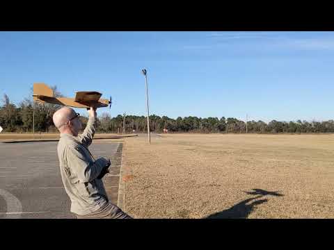 Maiden Flight of Flite Test Simple Scout