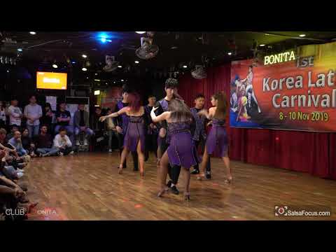 Korke & Judith Sensual Team Korea 4K UHD - 1st Korea Latin Carnival in Bonita