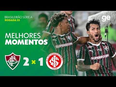 FLUMINENSE 2 X 1 INTERNACIONAL | MELHORES MOMENTOS | 33ª RODADA | BRASILEIRÃO 2026