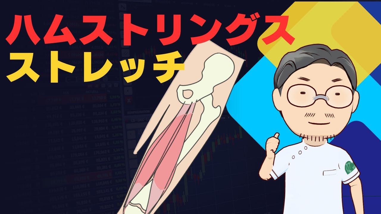 腰の痛みや怪我の予防に！ハムストリングストレッチ【整形外科医が教える！】