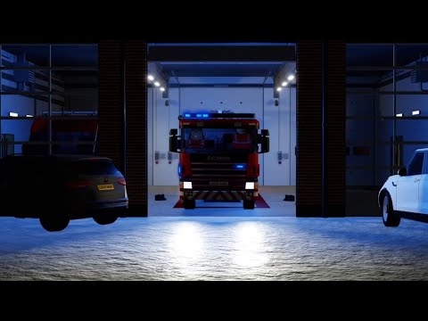 Greater Manchester, UK Litchfield 1 On call pump responding to RTC.