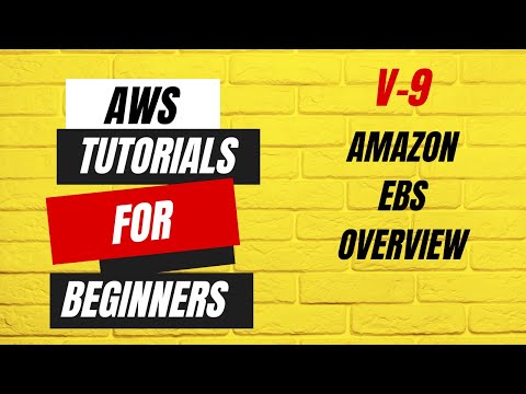 Amazon Elastic Block Storage EBS Overview