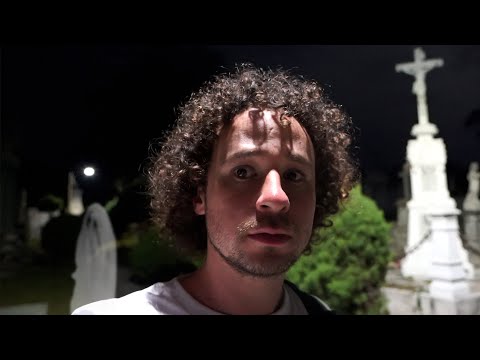 A ghost appeared to me in the cemetery...