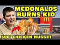 Kid Burns Himself On A McDonald S Chicken Nugget Original