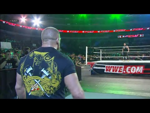 El dia que Triple y Brock Lesnar se atacan brutalmente en Raw - WWE Raw 25/02/2013 (En Español)