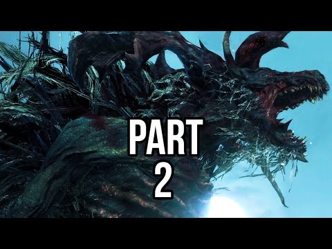 Bloodborne Walkthrough Gameplay Part 2 - Cleric Beast Boss (PS4)