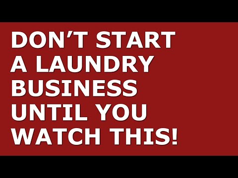 How to Start a Laundry Business | Free Laundry Business Plan Template Included