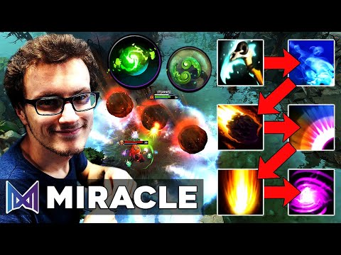 The Reason Why Miracle is the BEST Invoker in Dota 2 - EPIC Refresher Plays 60min+ Close Match Dota2