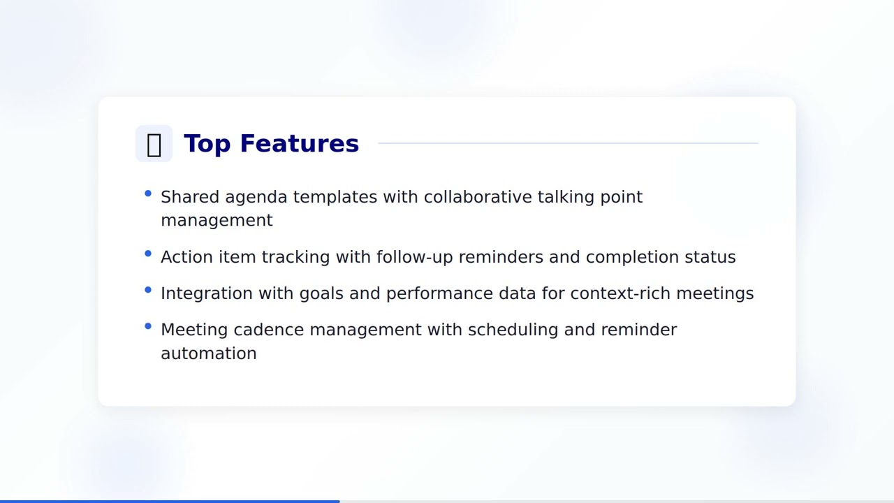 One-on-One Meeting Software Guide
