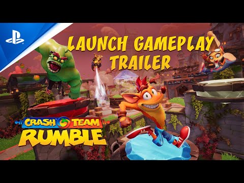 Crash Team Rumble - Gameplay Launch Trailer | PS5 & PS4 Games