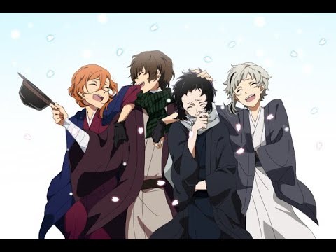 My favorite male characters in Bungou Stray Dogs