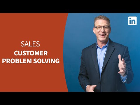 銷售教程--客戶問題的解決 (Sales Tutorial - Customer problem-solving)