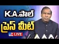 KA Paul Press Meet LIVE TV9