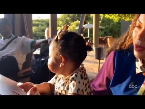 Beyoncé and Rumi Makes Animal Sounds
