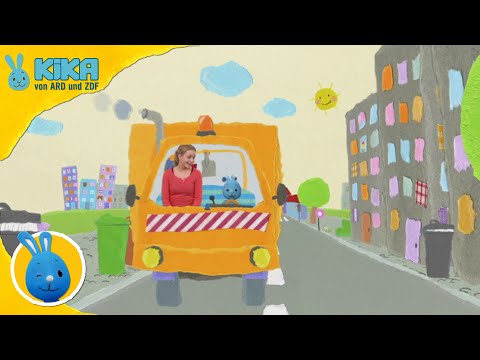 Kikaninchen und Anni entsorgen Bananenschalen | Kikaninchen Schnipselwelt