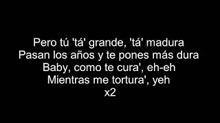 MADURA - Cosculluela ft Bad Bunny (LETRA)