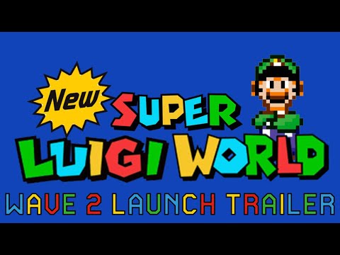 New Super Luigi World Wave 2 Launch Trailer (Super Mario Maker 2)