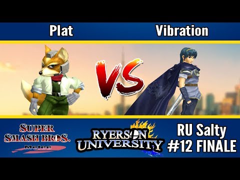 RU Salty Fall 2017 #12 FINALE - Plat (Fox) vs Vibration (Marth) - Grand Finals