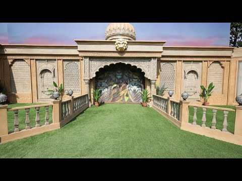 Reality show the 50 premiere episode contestants enter in the lion palace of 50