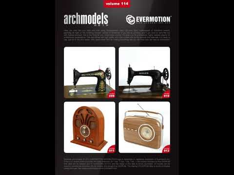 [Download]  Evermotion – Archmodels vol. 114 : retro type 3d models