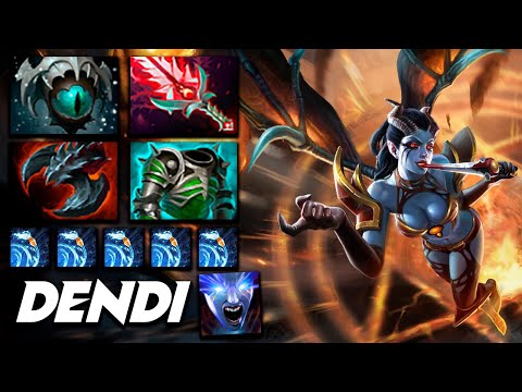 B8.Dendi Queen of Pain - Dota 2 Pro Gameplay [Watch & Learn]