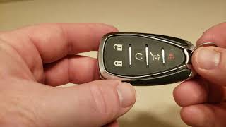 How to Change the Battery in Chevrolet Key Fob | Chevy Traverse #keyfob #battery #chevrolet