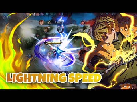 LIGHTNING SPEED ⚡️ONE OF THE FASTEST FANNY MONTAGE - MLBB