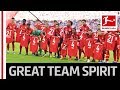 Tribute to Injured FC Bayern Teammates Süle & Hernandez - Javi Martinez Shows Doctor Skills