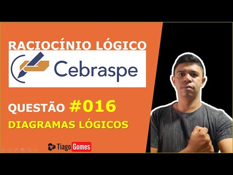 RACIOCÍNIO LÓGICO #CEBRASPE DIAGRAMAS LÓGICOS QUESTÃO 016