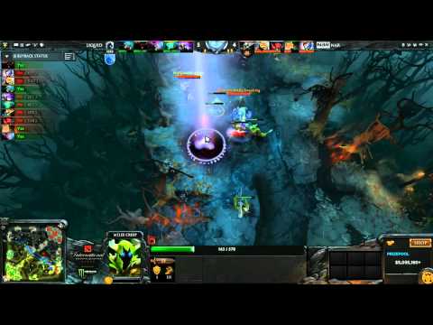 Liquid VS NAR Game 4 Highlights {qojqva Shadow Fiend} - Dota 2 TI4 NA Qualifier