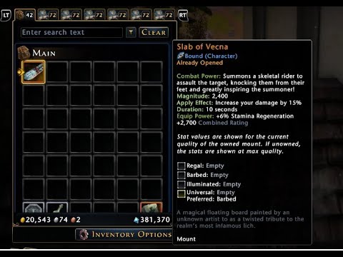 Neverwinter - Slab of Vecna Mount Broken? Tons of Damage!