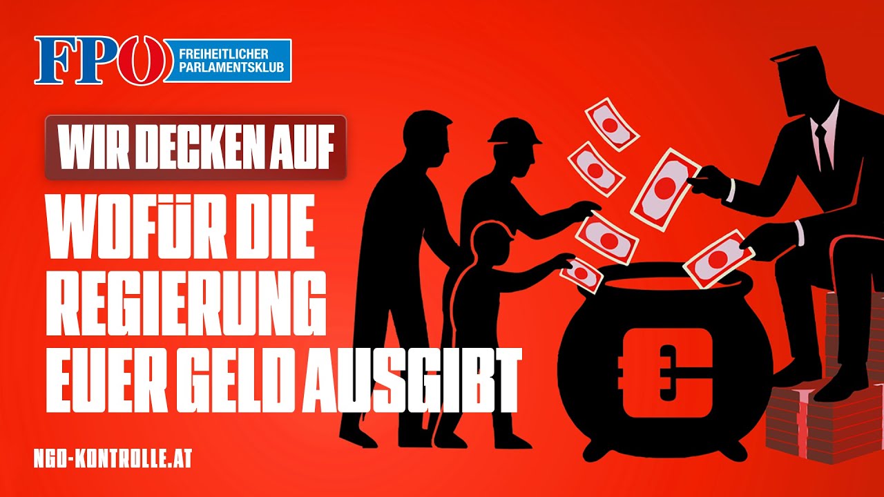 Wir decken auf, wofür die Regierung Euer Geld ausgibt!