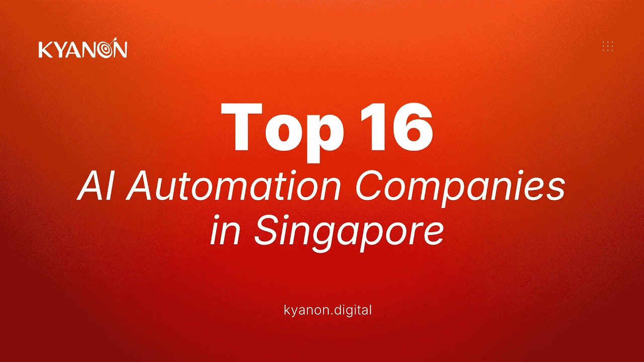Top 16 AI Automation Companies in Singapore