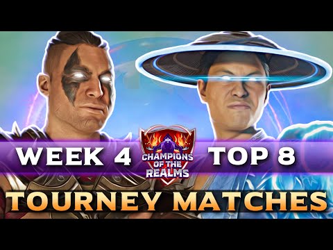 Champions of the Realms: $3300+ MK1 Week 4 TOP 8 - Tournament Matches