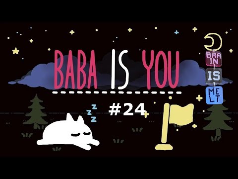 Baba Is You part 24 Making a Conveyor Maze